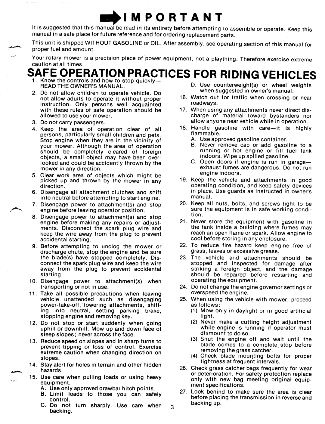 MTD 198-982A manual 