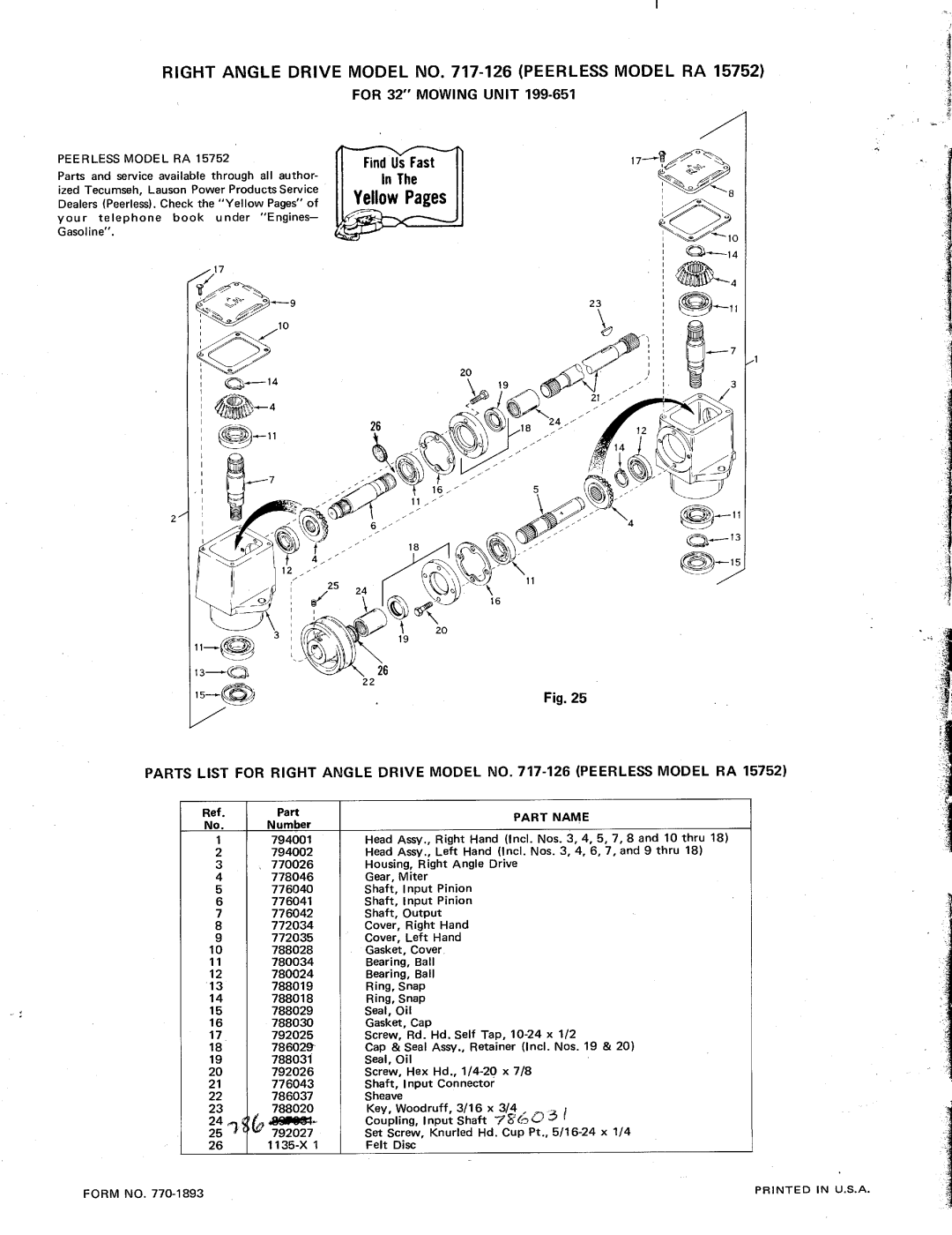 MTD 149-669, 199-651, 149-659 manual 