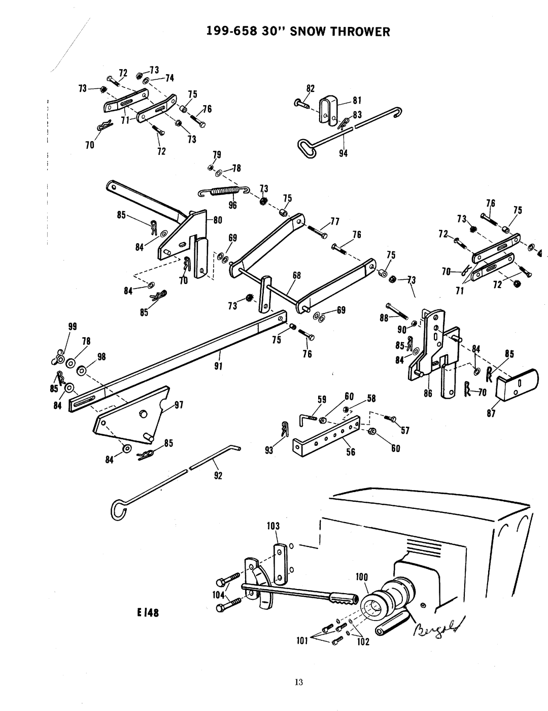 MTD 199-658 manual 