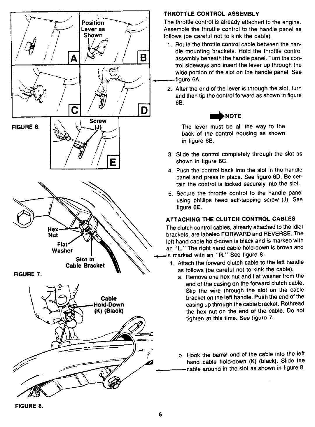 MTD 2105A98, 94-2105-B, 219-355-098 manual 