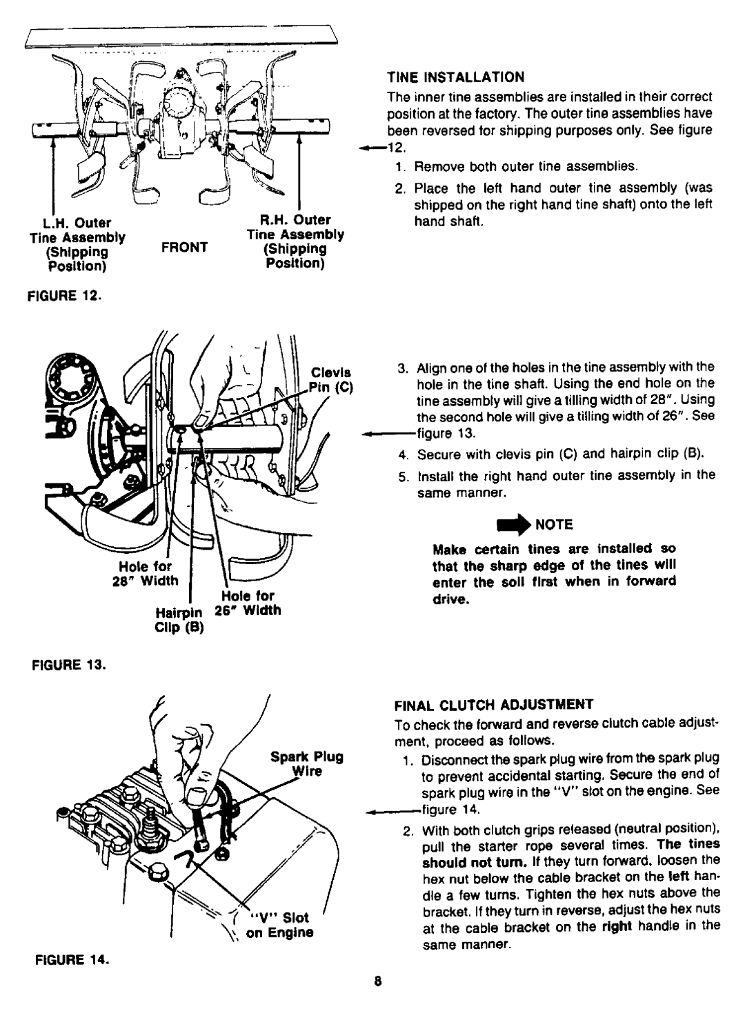 MTD 219-355-098, 2105A98, 94-2105-B manual 