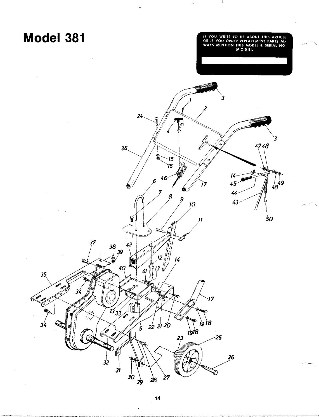 MTD 213-381A manual 