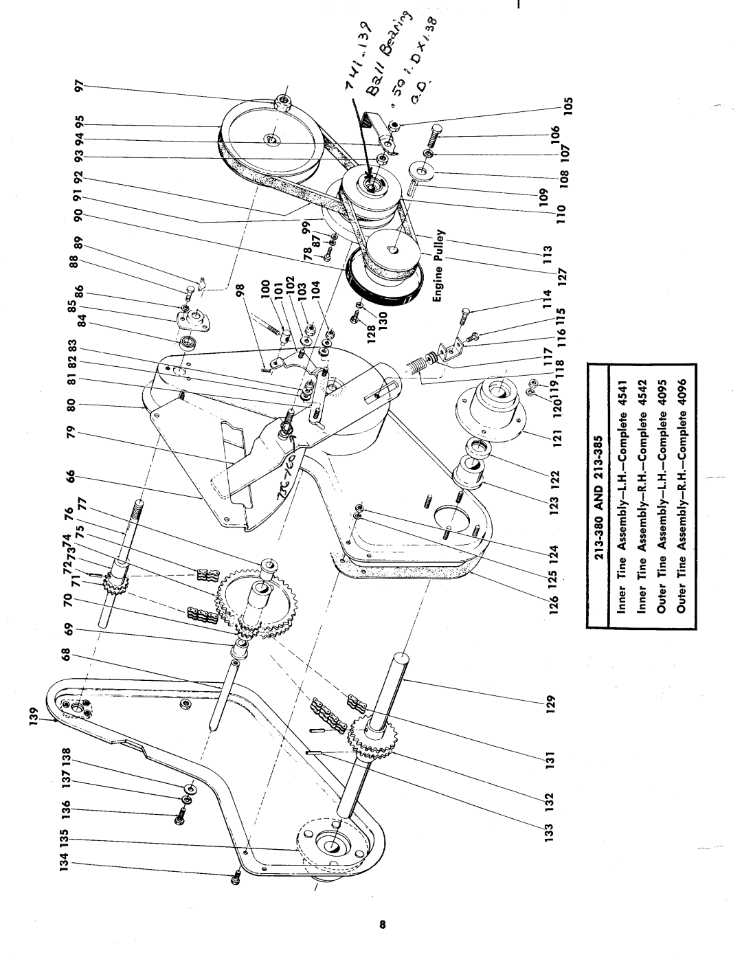 MTD 213-385, 213-380 manual 