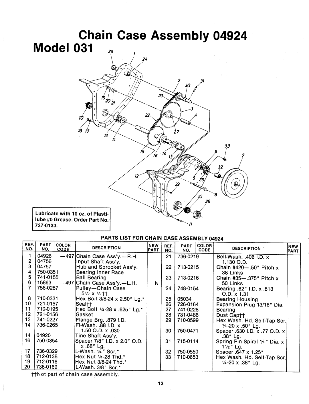 MTD 214-031-000 manual 