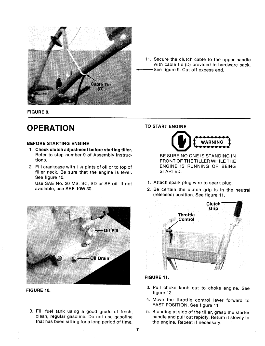 MTD 214-031-000 manual 