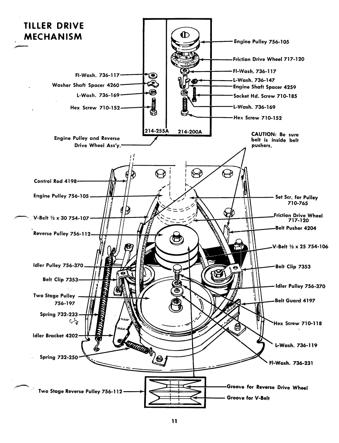 MTD 214-255A, 214-200A manual 