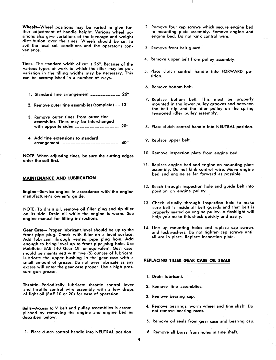 MTD 214-200A, 214-255A manual 