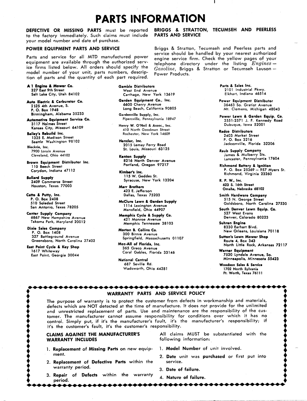 MTD 215-370 A, 215-370A, 215-375A manual 