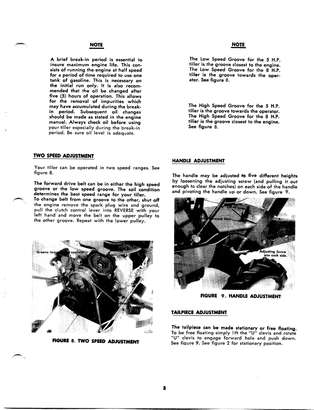 MTD 215-375A, 215-370A, 215-370 A manual 