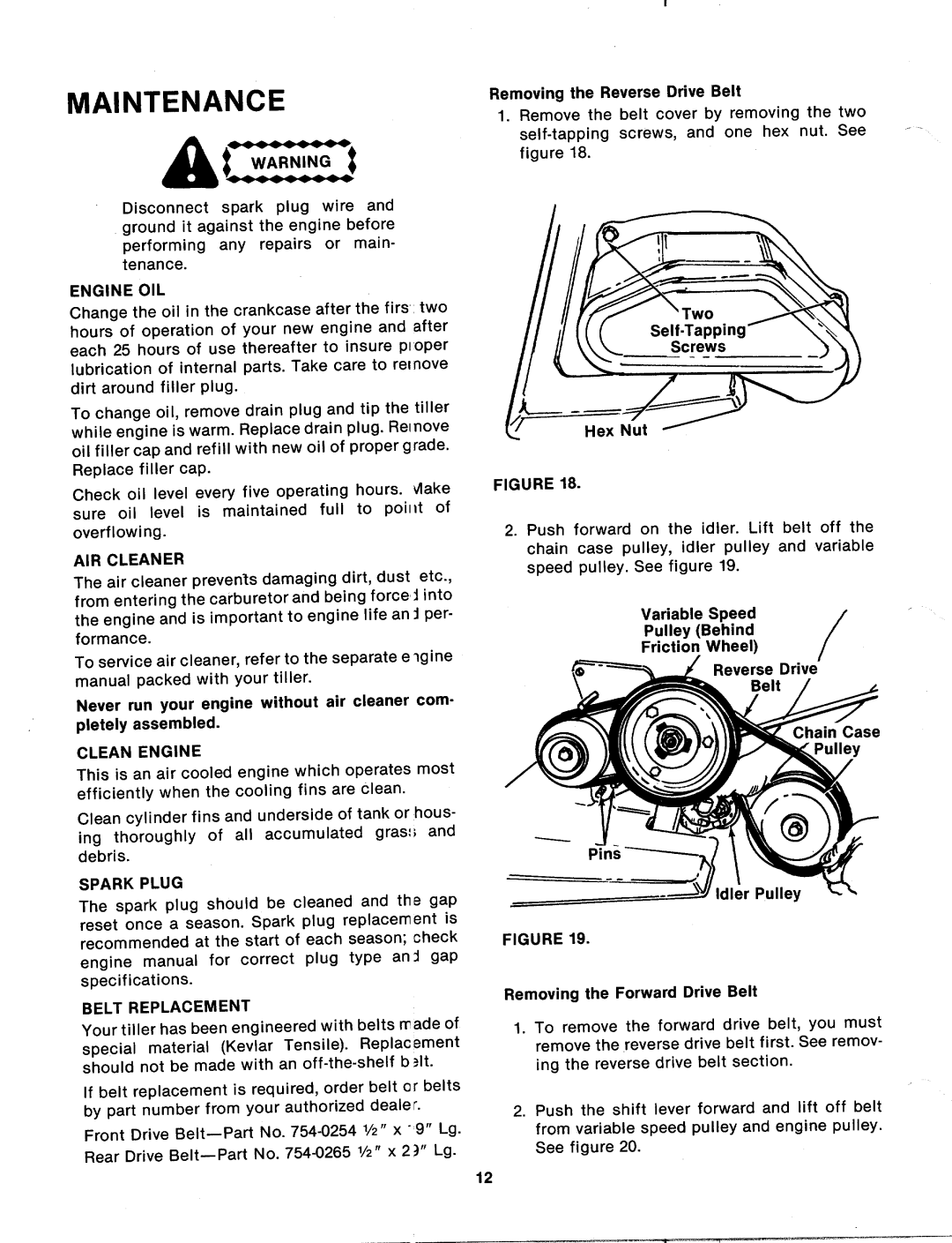 MTD 215-386-000 manual 