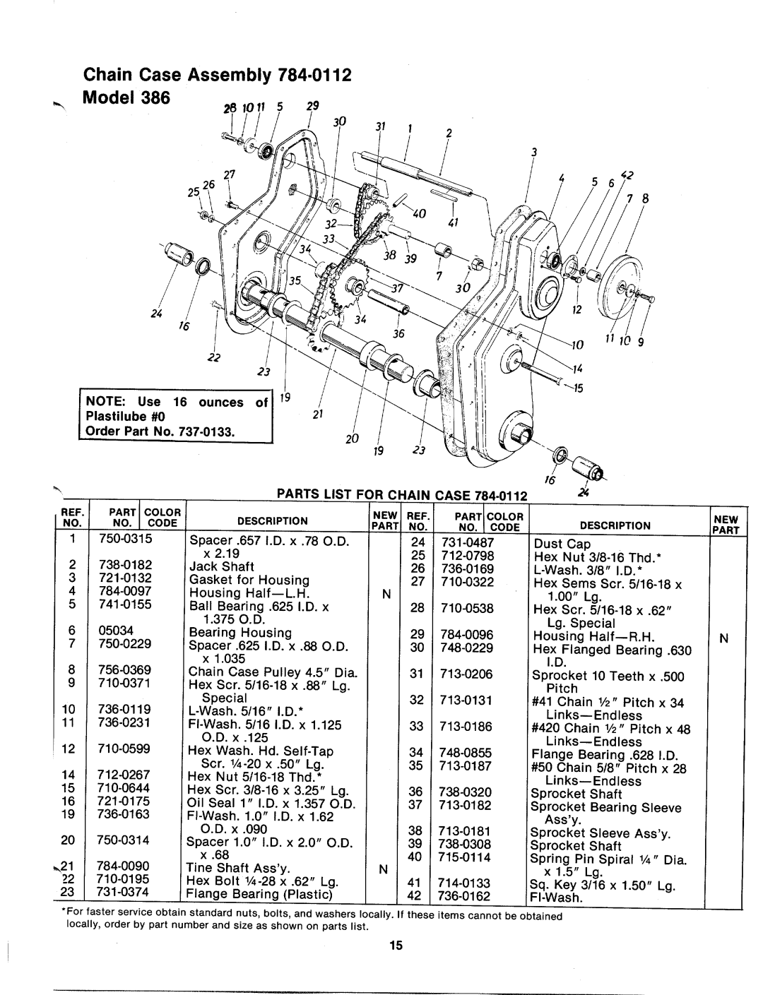 MTD 215-386-000 manual 