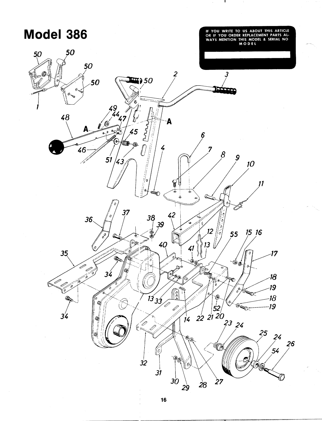 MTD 215-386-000 manual 