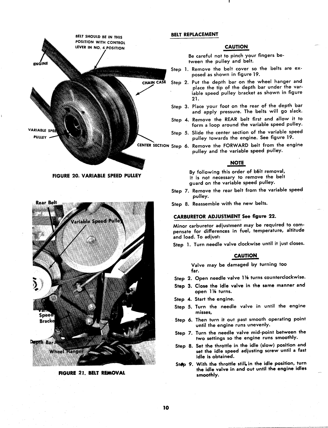 MTD 215-390A, 215-395A manual 