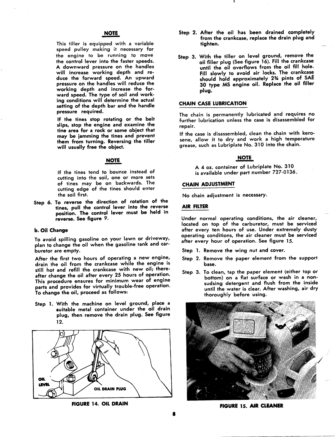 MTD 215-390A, 215-395A manual 