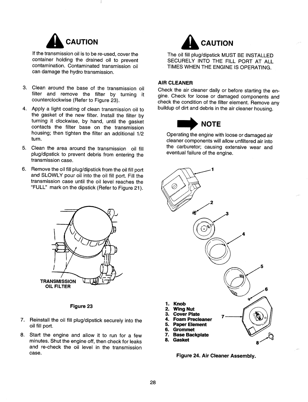 MTD 2155, 2150 manual 