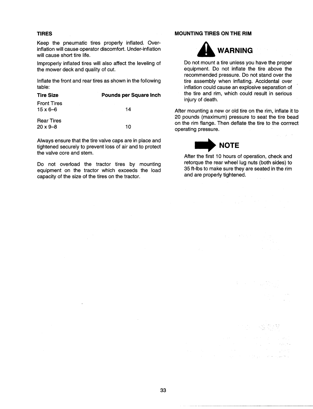 MTD 2150, 2155 manual 