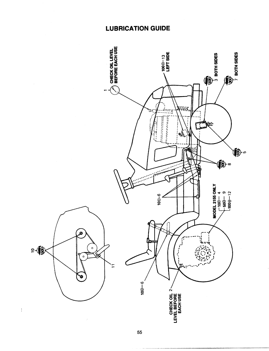 MTD 2150, 2155 manual 