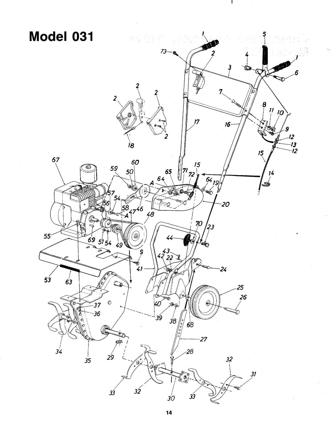 MTD 216-031-000 manual 