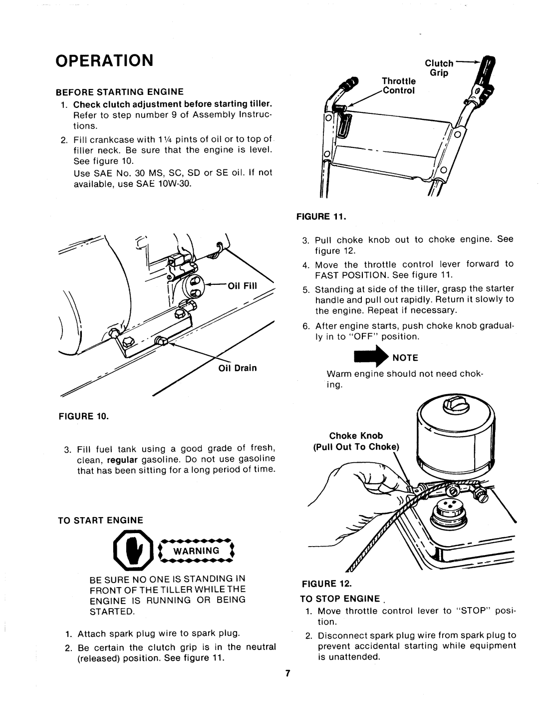 MTD 216-031-000 manual 