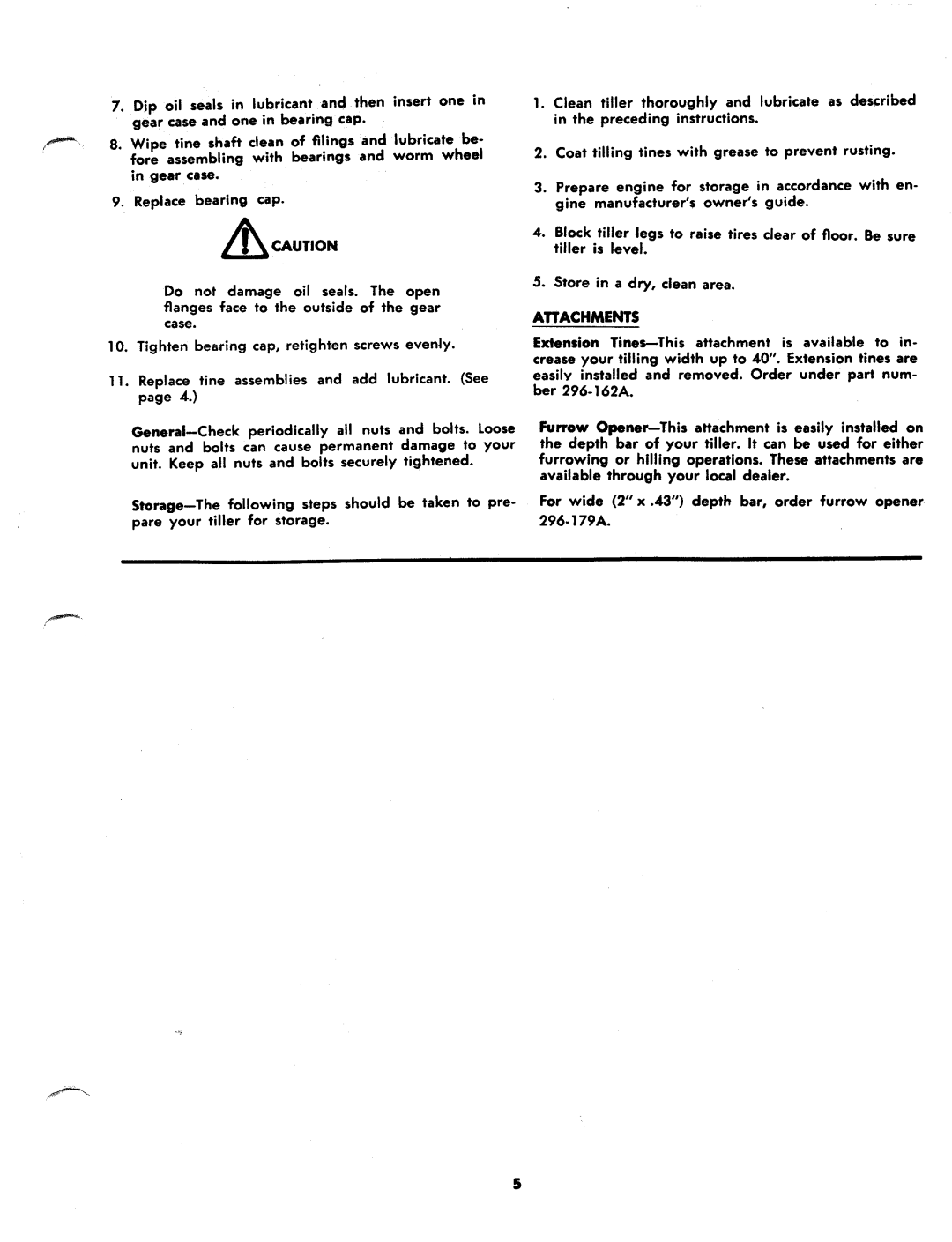 MTD 216-100A manual 