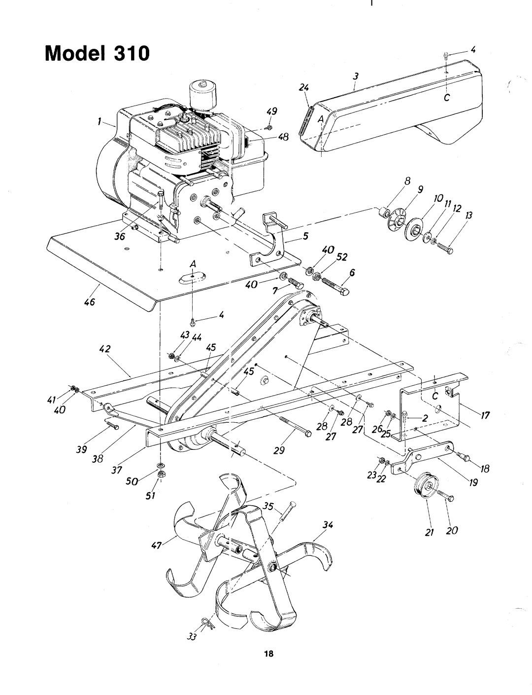 MTD 216-310-000 manual 