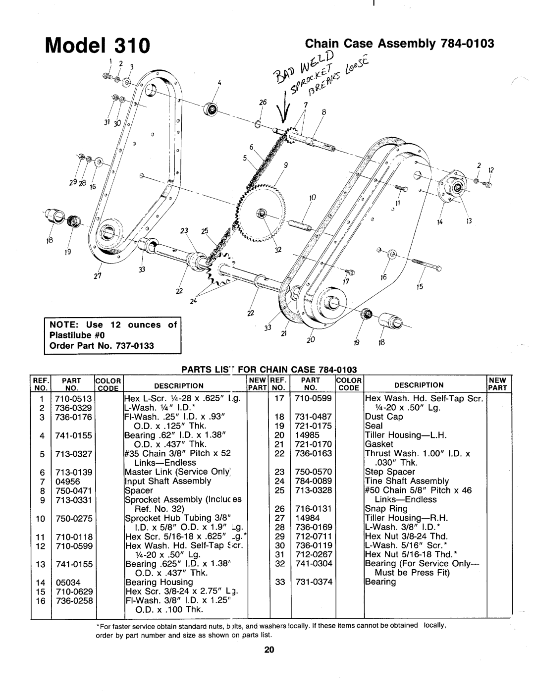 MTD 216-310-000 manual 