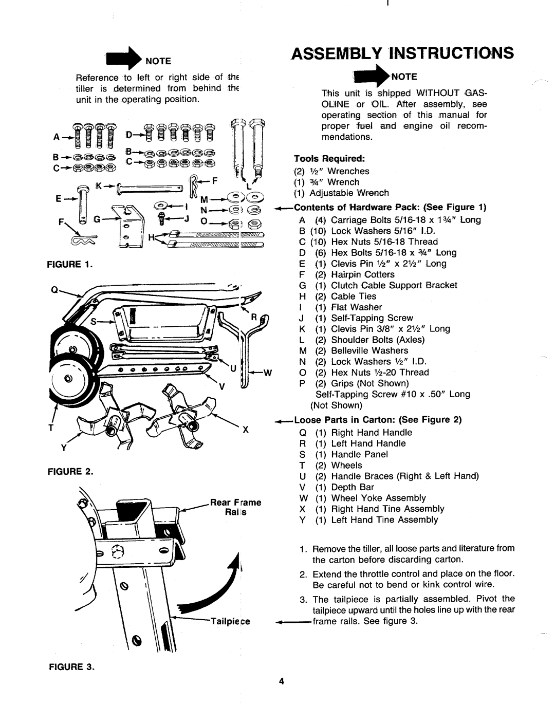 MTD 216-310-000 manual 