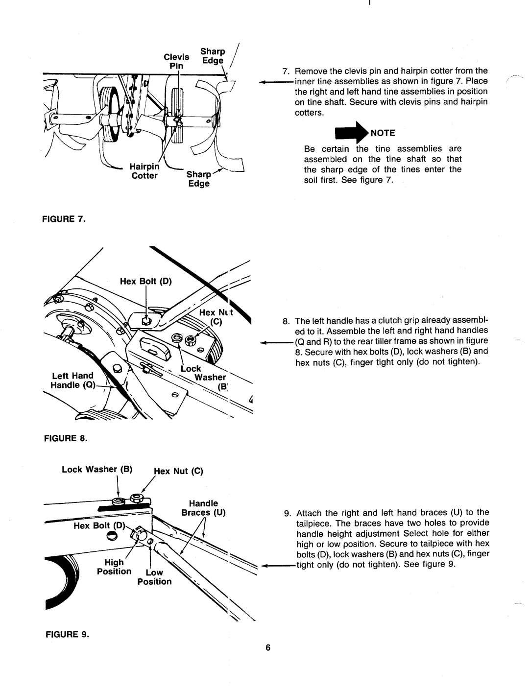 MTD 216-310-000 manual 