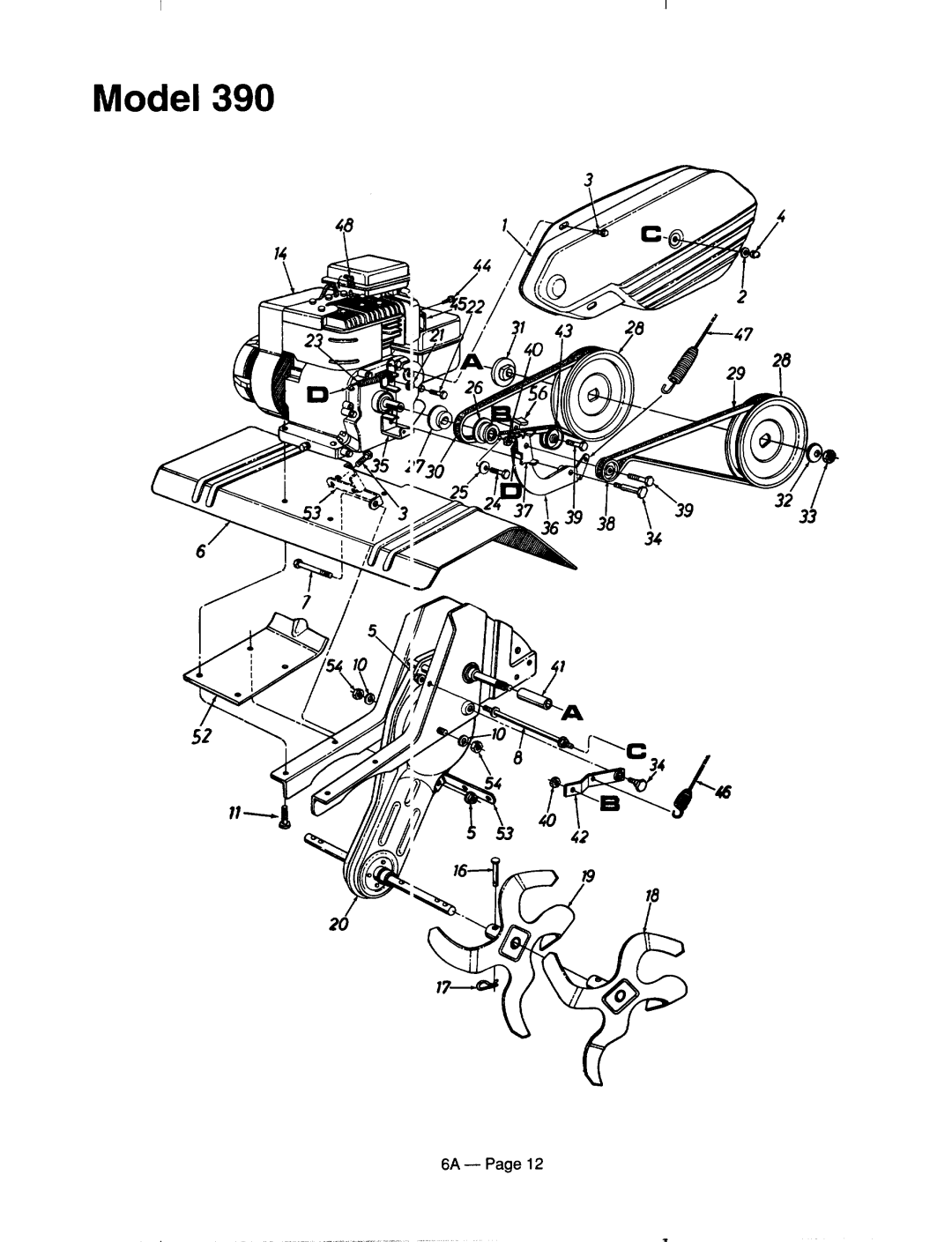 MTD 216-390-000, 216-035-000, 216-340-000 manual 