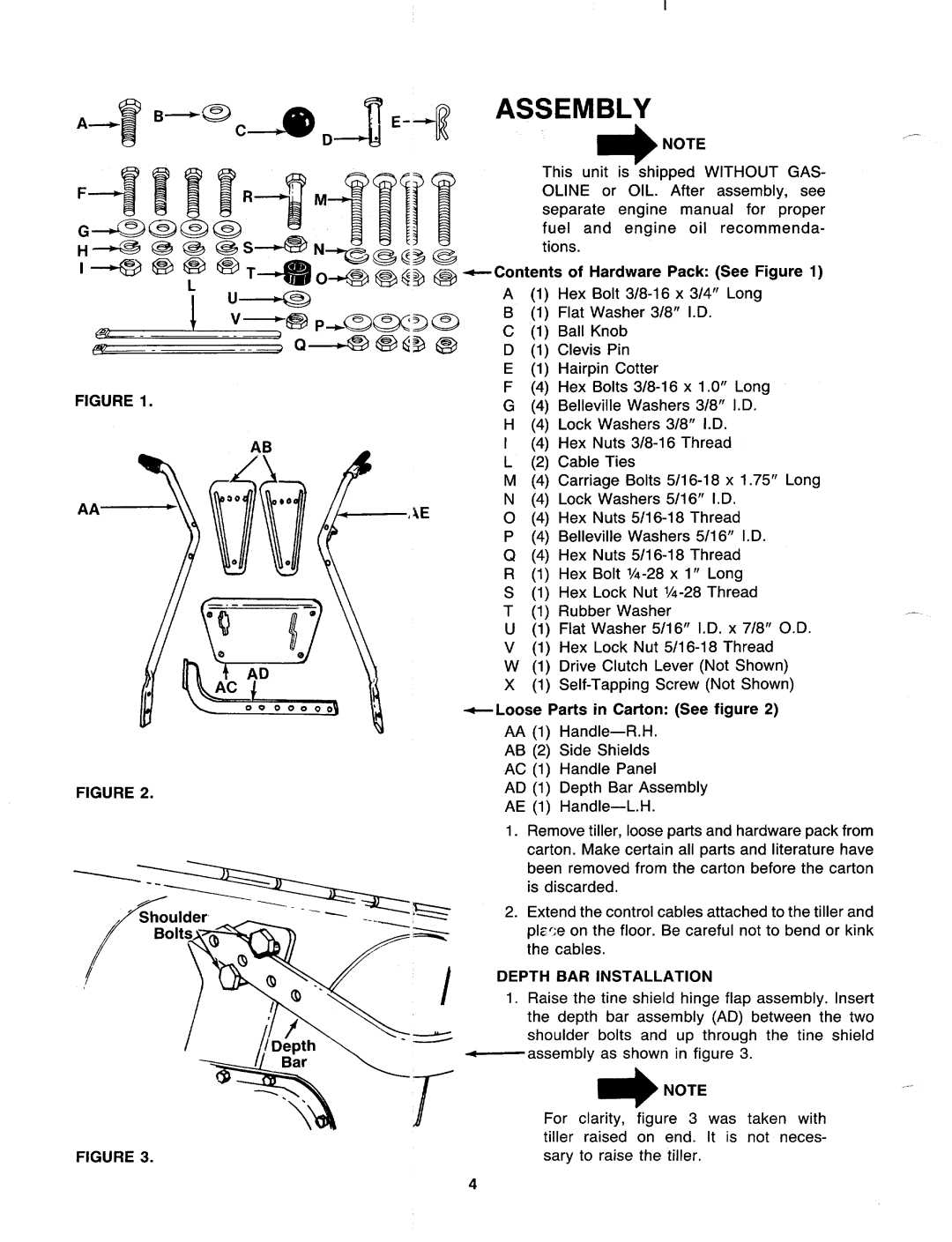 MTD 216-403-000, 216-406-000 manual 