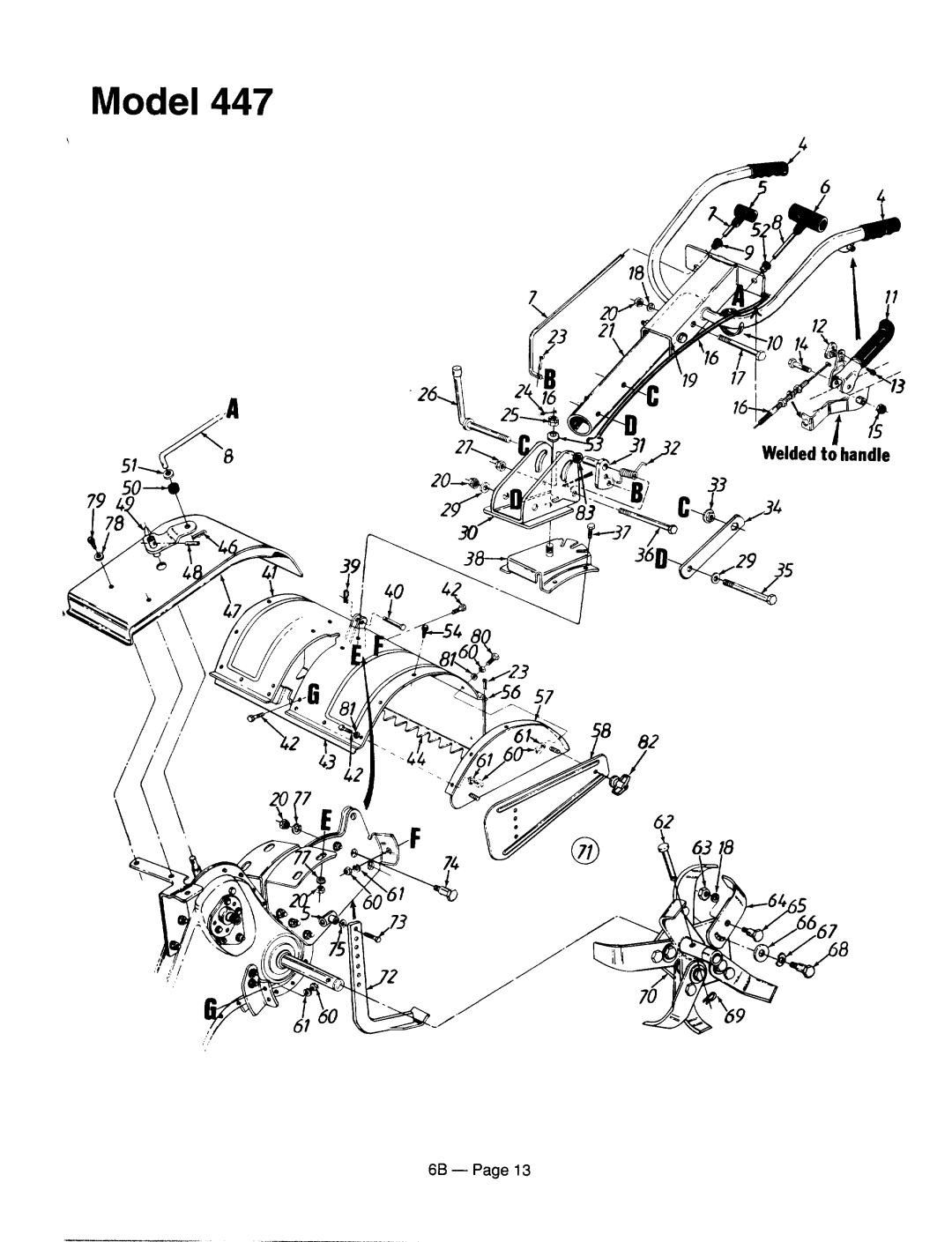 MTD 216-420-000, 216-410-000, 216-447-401, 216-430-000 manual 