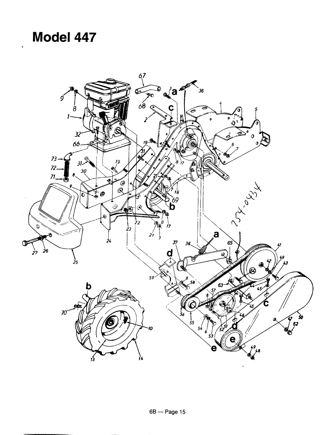 MTD 216-430-000, 216-410-000, 216-420-000, 216-447-401 manual 