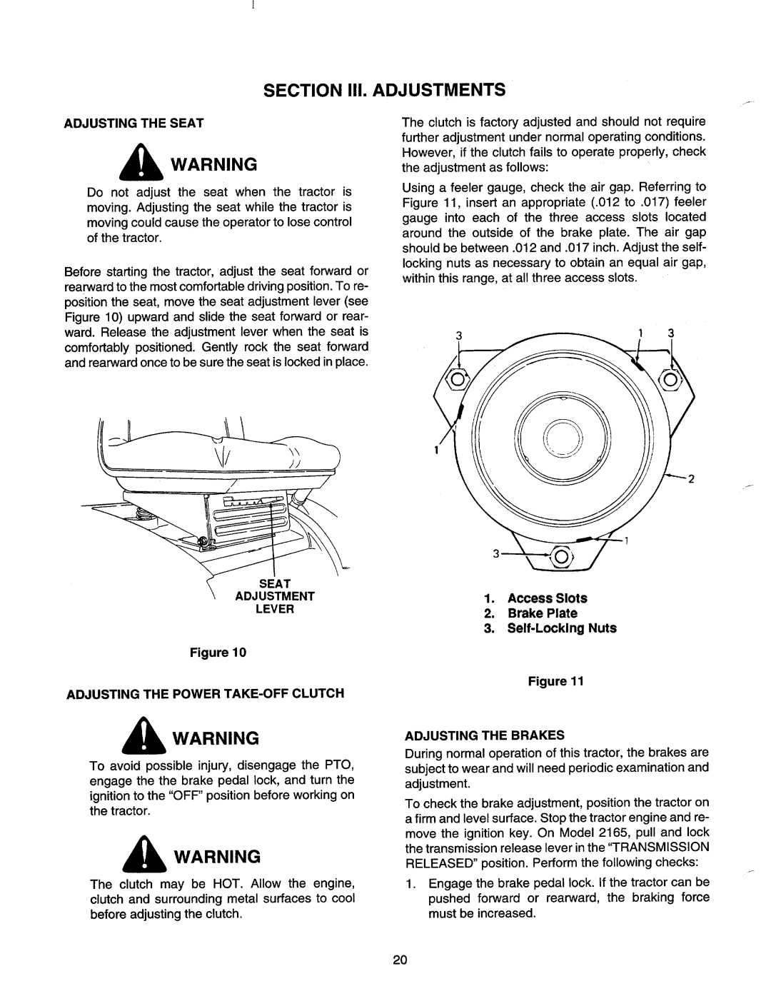 MTD 2165, 2160 manual 