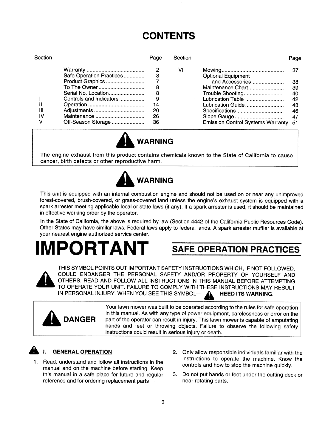 MTD 2160, 2165 manual 