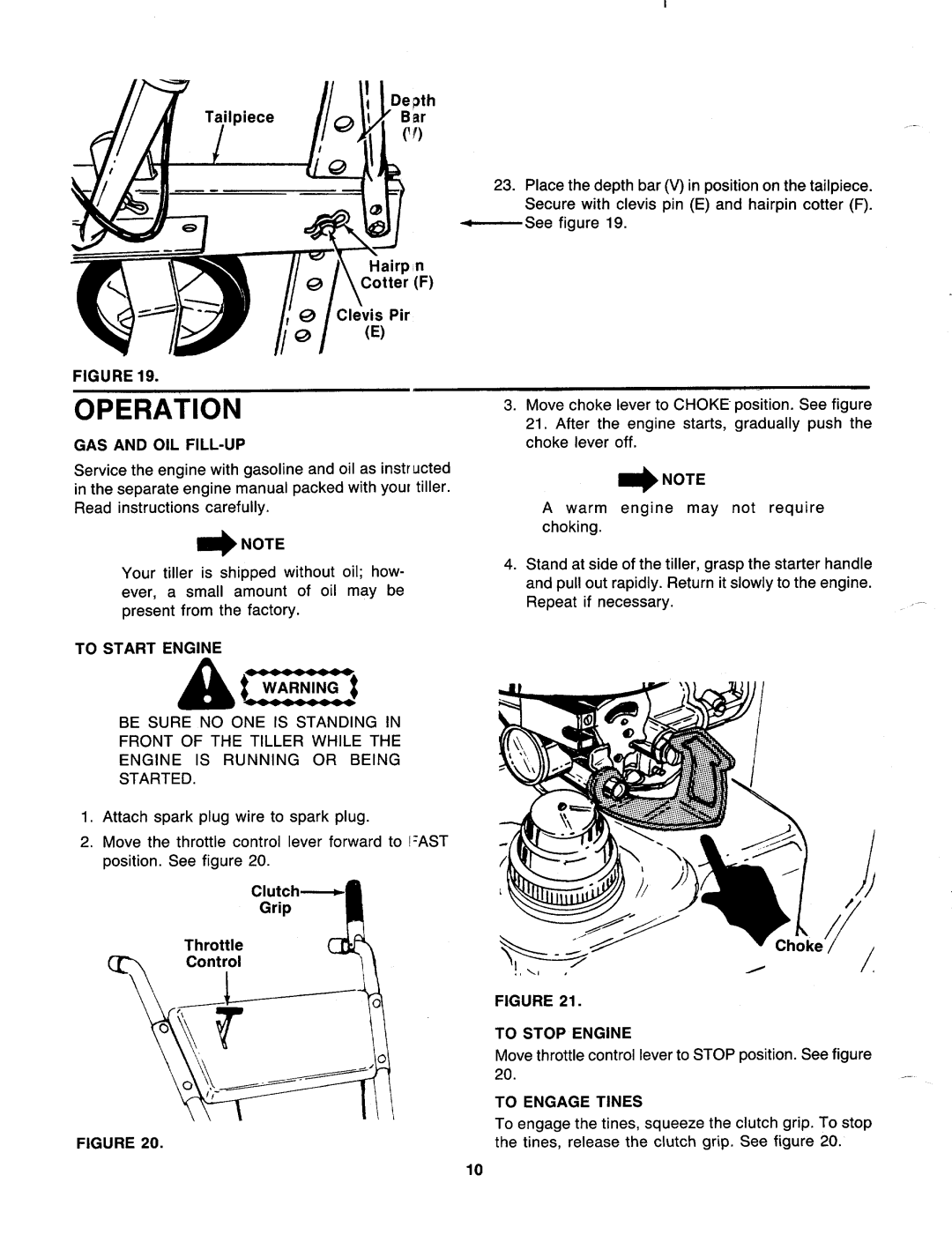 MTD 217-310-000 manual 