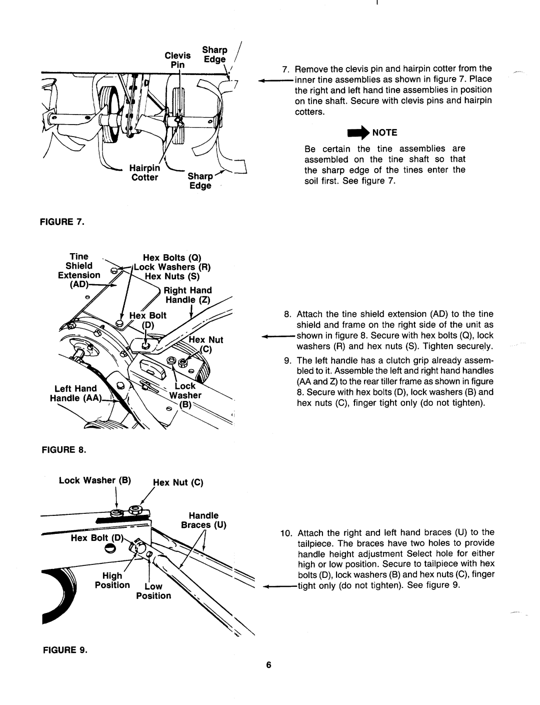 MTD 217-310-000 manual 