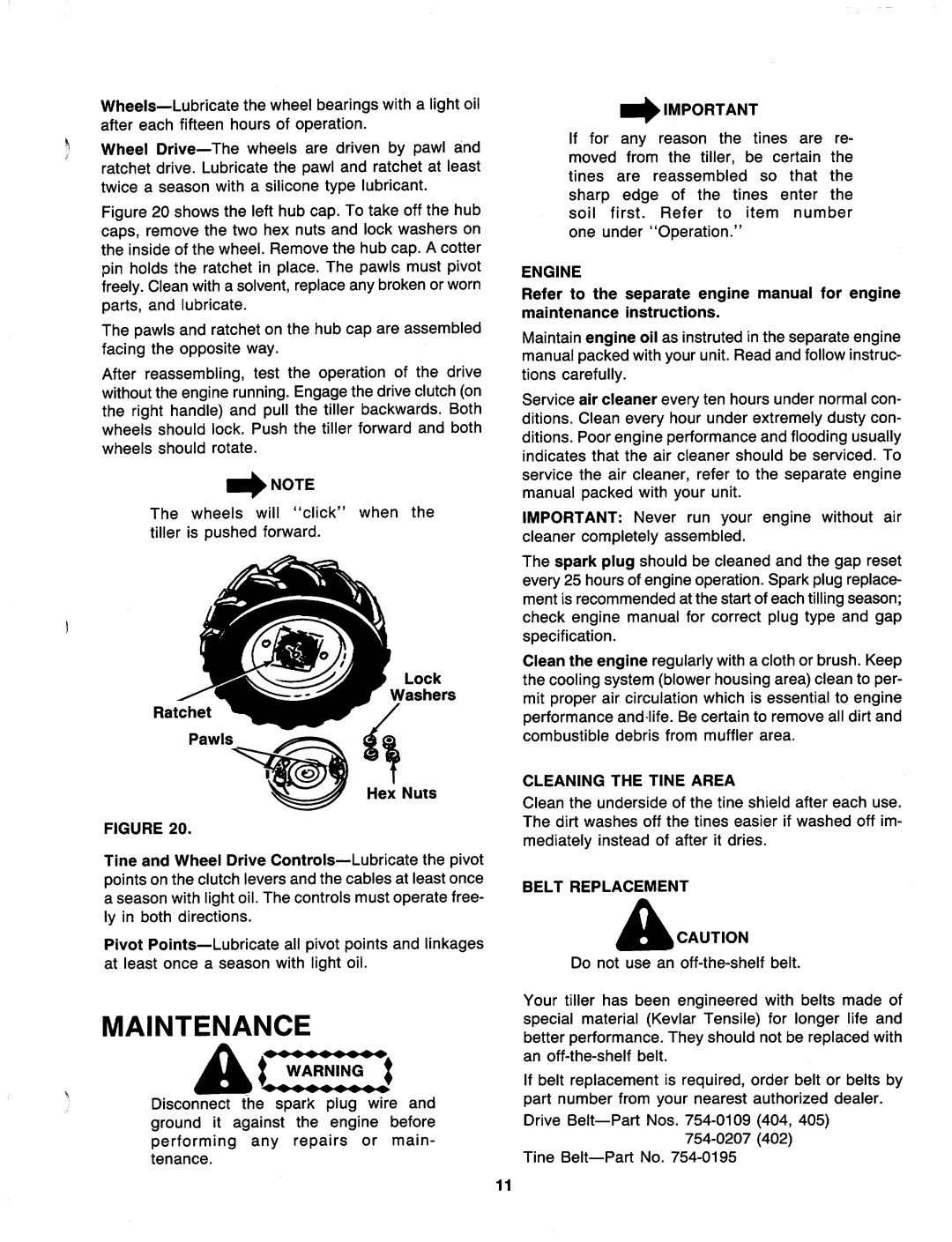 MTD 218-402-000, 218-405-000, 218-404-000 manual 