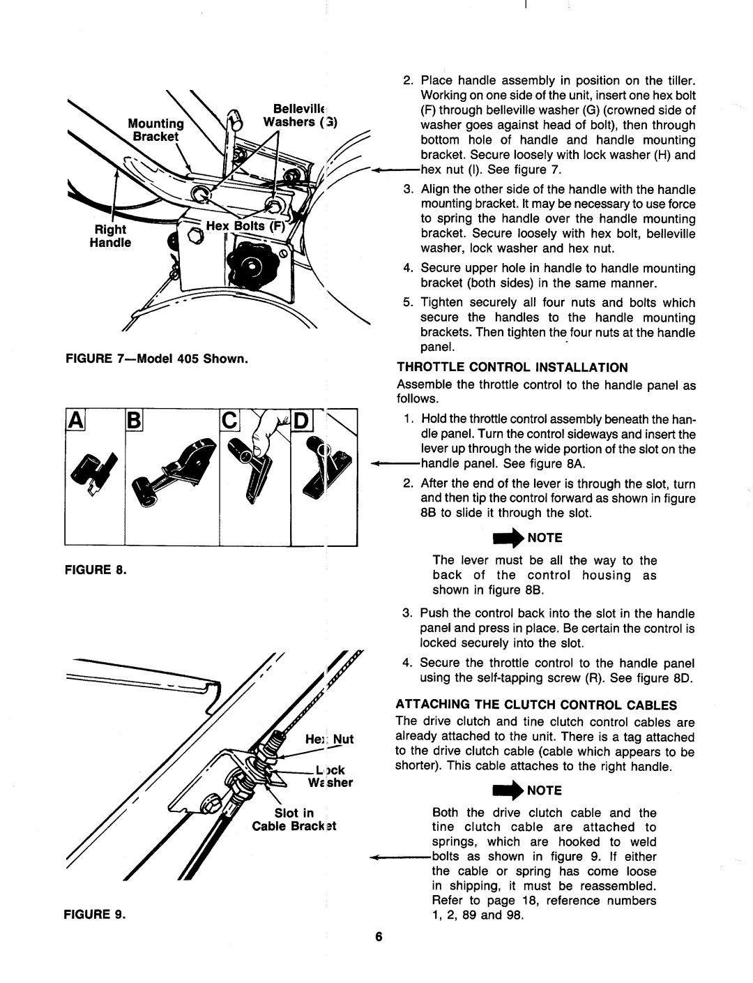 MTD 218-405-000, 218-404-000, 218-402-000 manual 