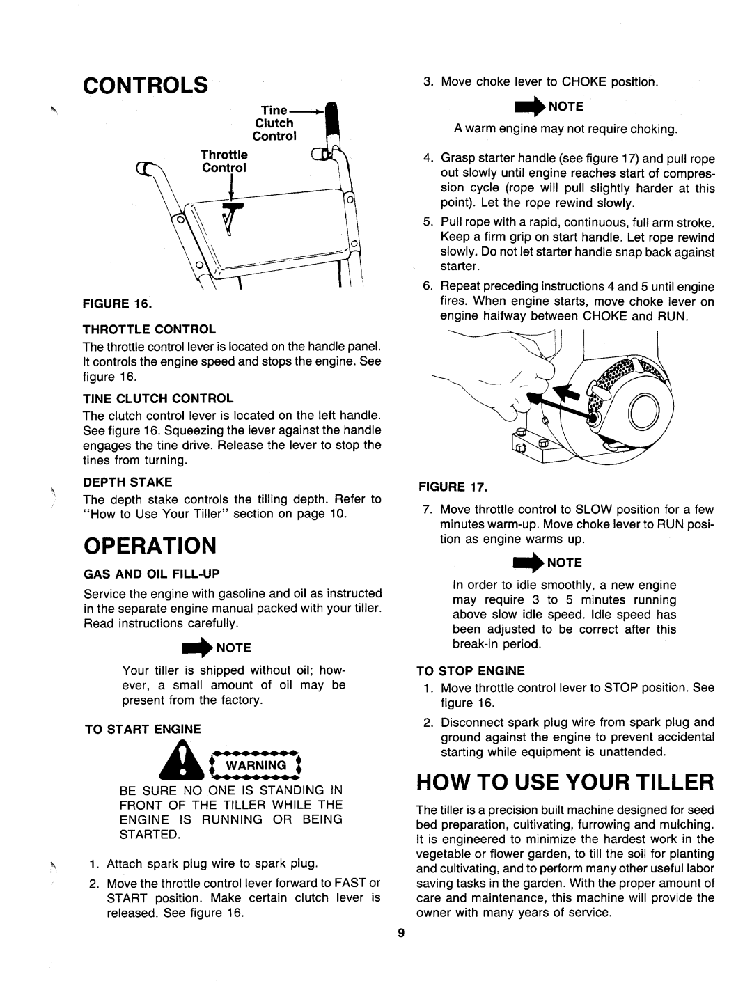 MTD 219-320-000 manual 