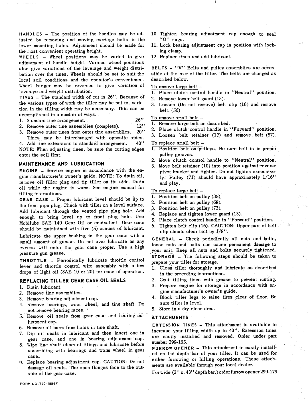 MTD 219-360 manual 