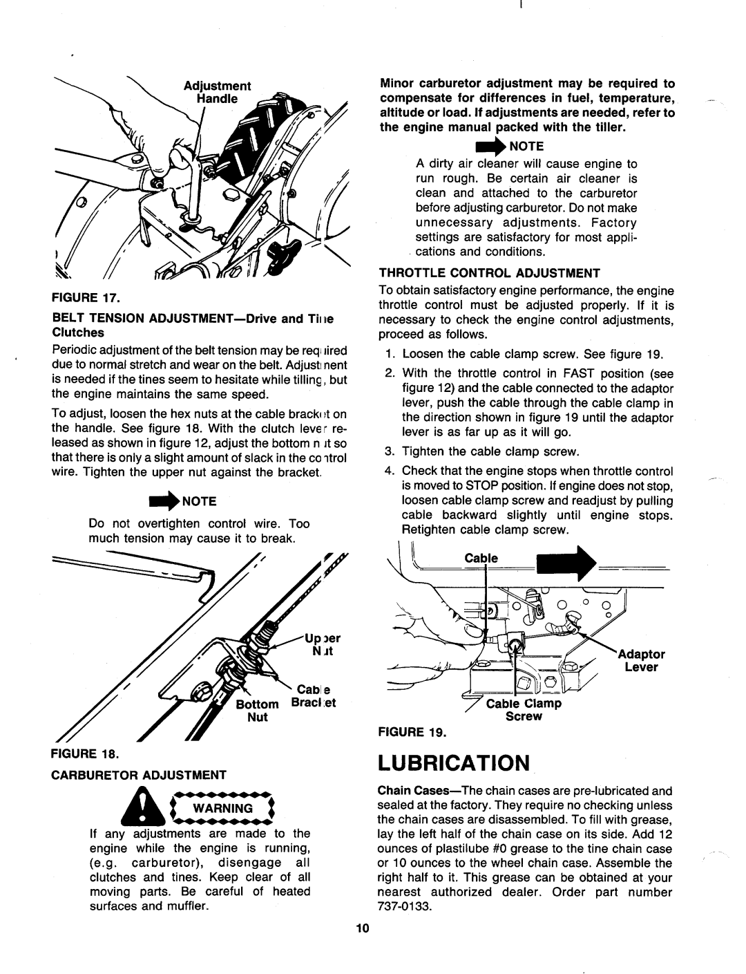 MTD 219-405-000 manual 