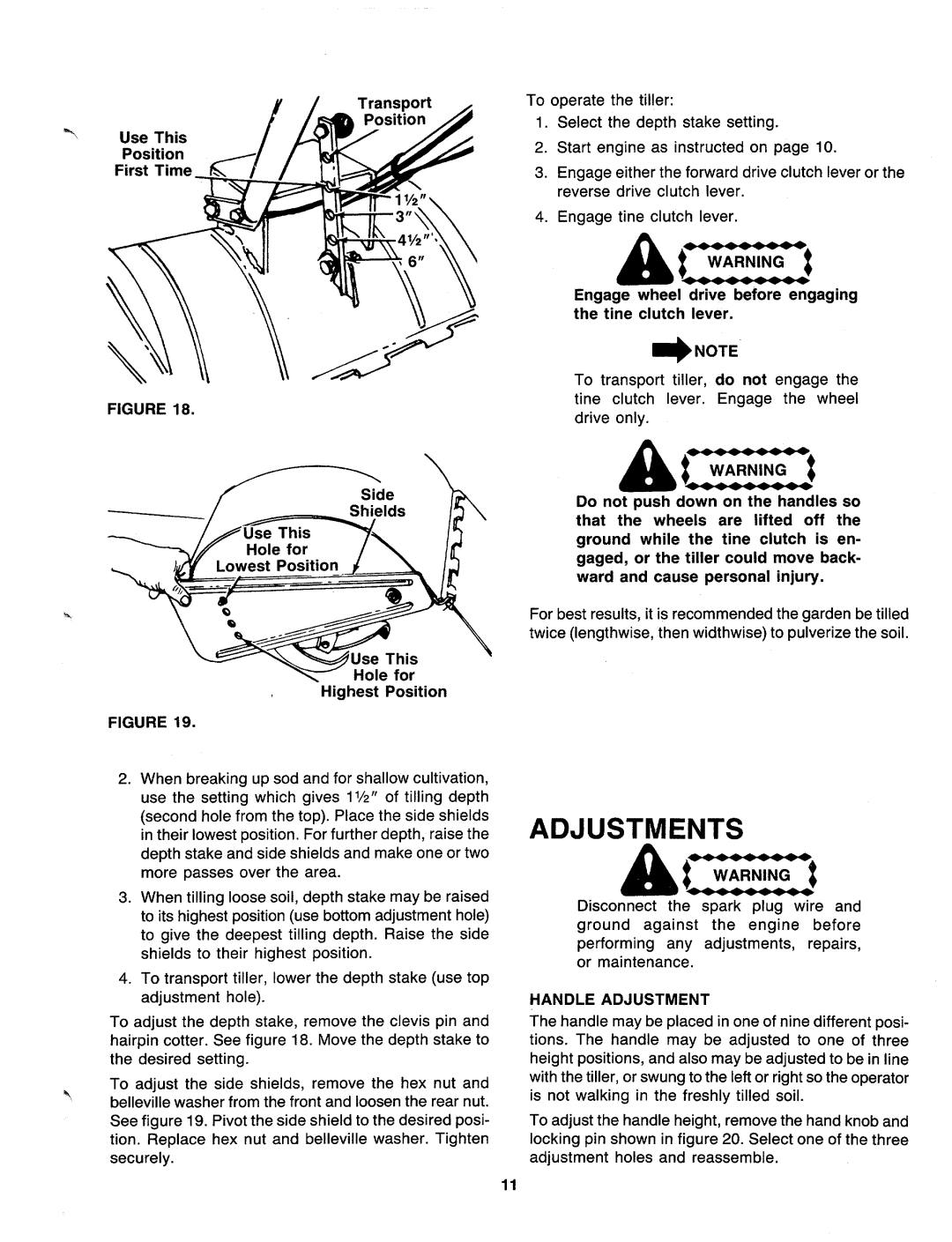 MTD 219-406-000 manual 