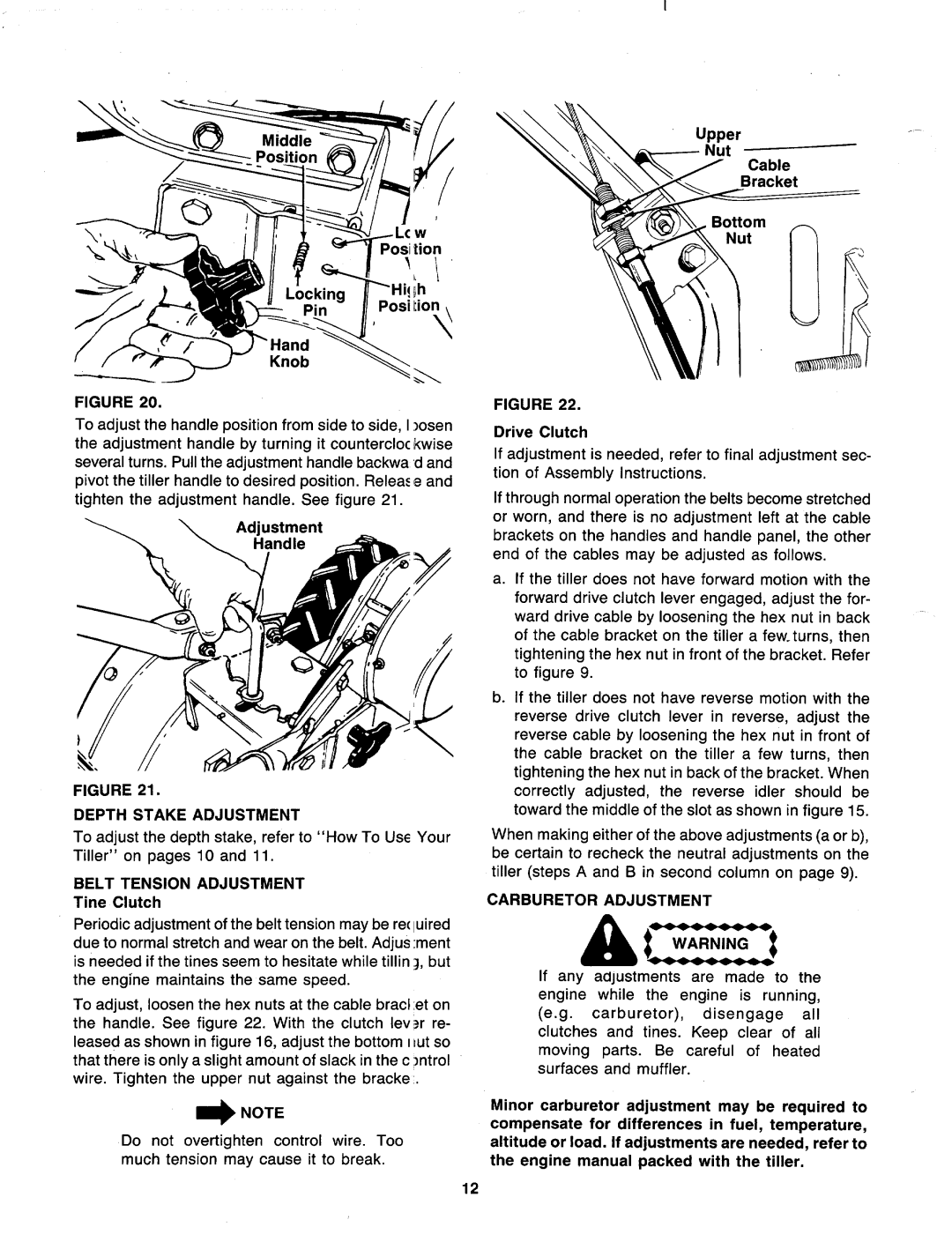 MTD 219-406-000 manual 