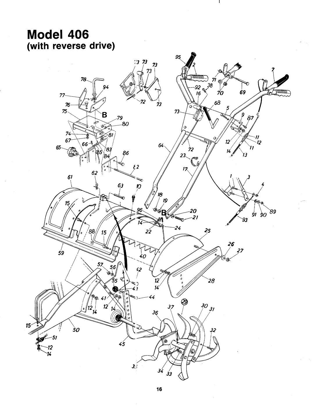 MTD 219-406-000 manual 