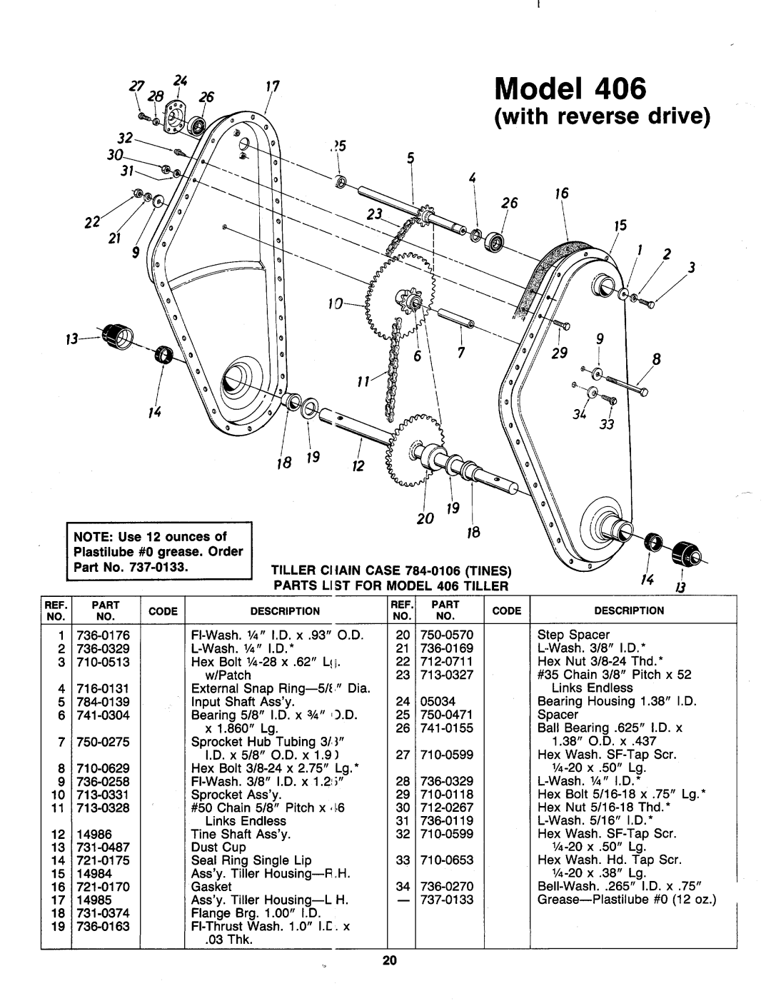 MTD 219-406-000 manual 