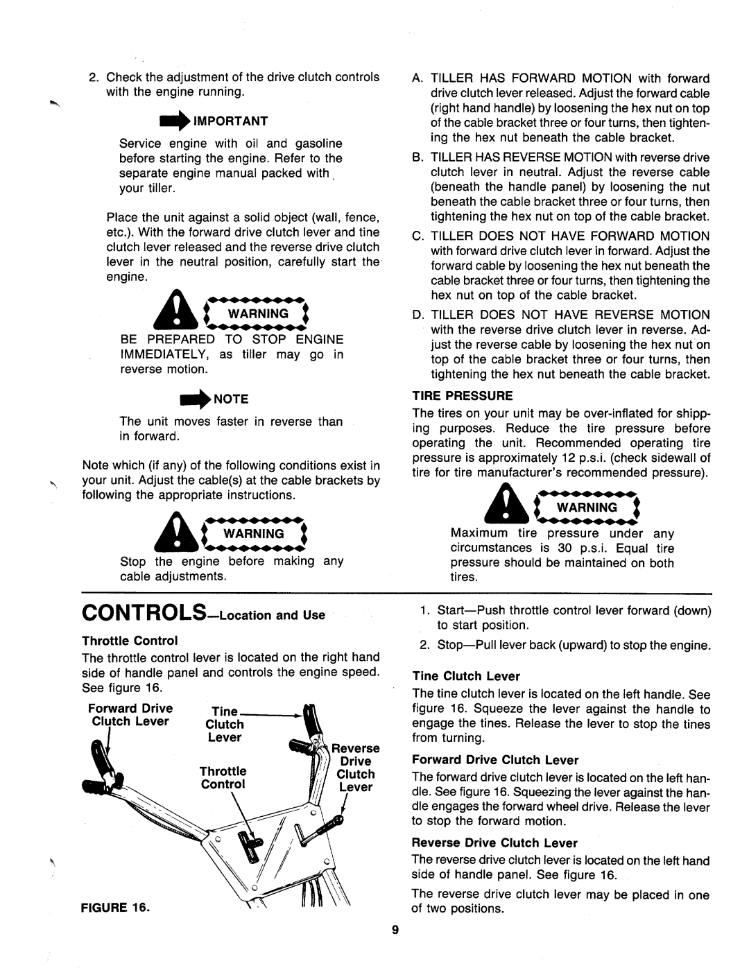 MTD 219-406-000 manual 