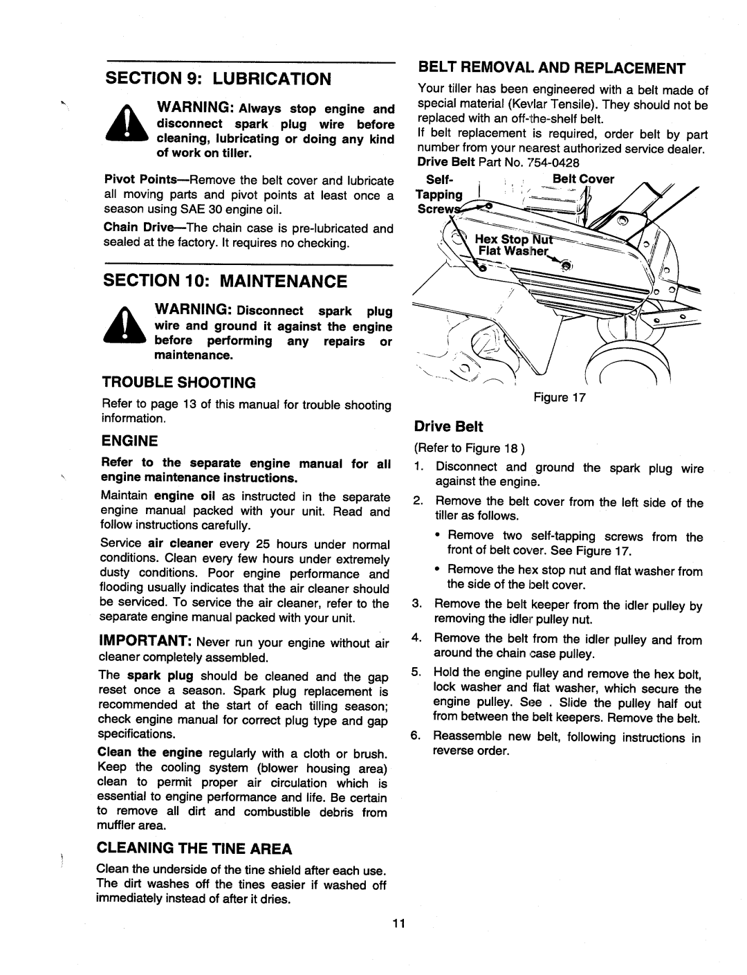 MTD 21A-340-100 manual 