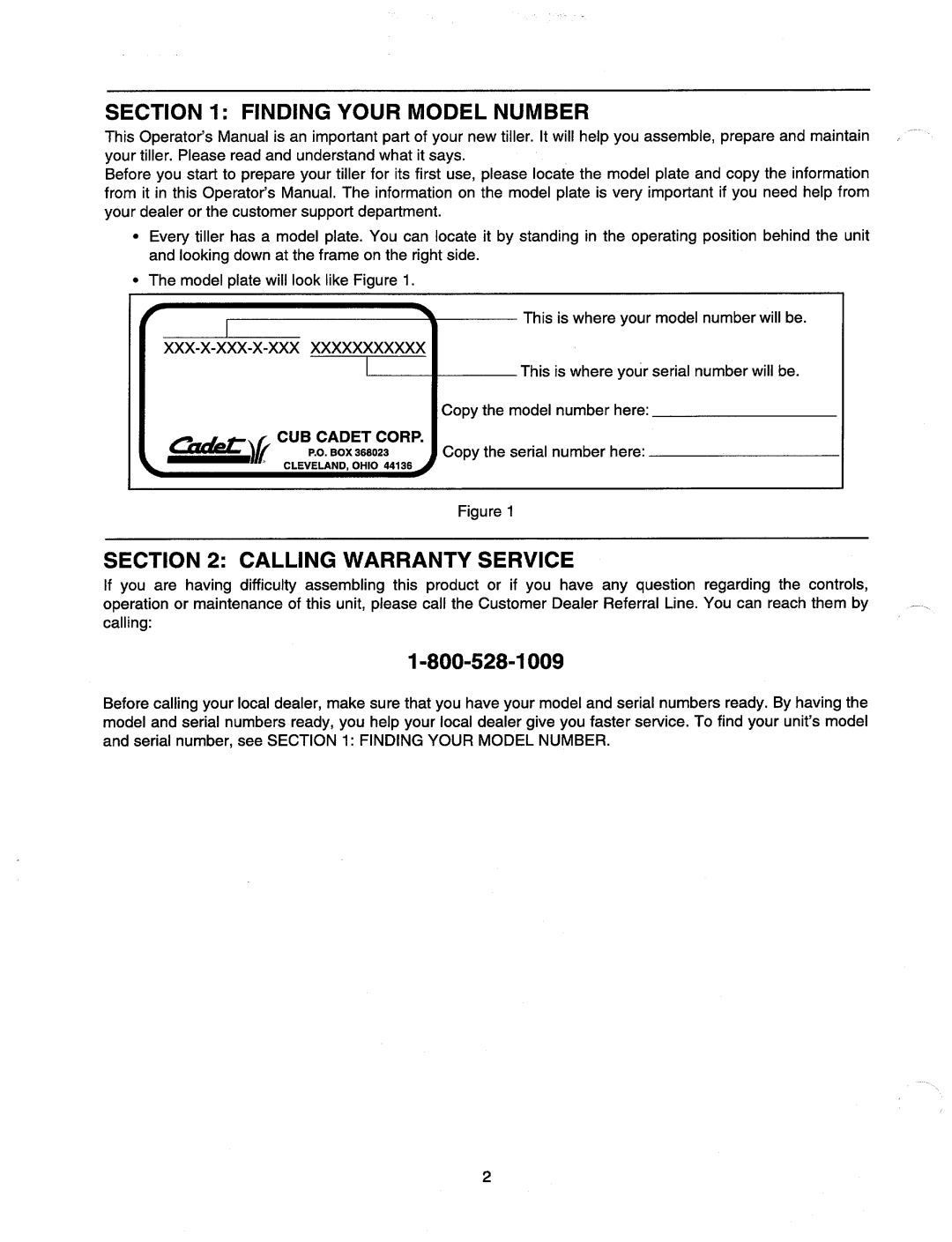 MTD 21A-340-100 manual 