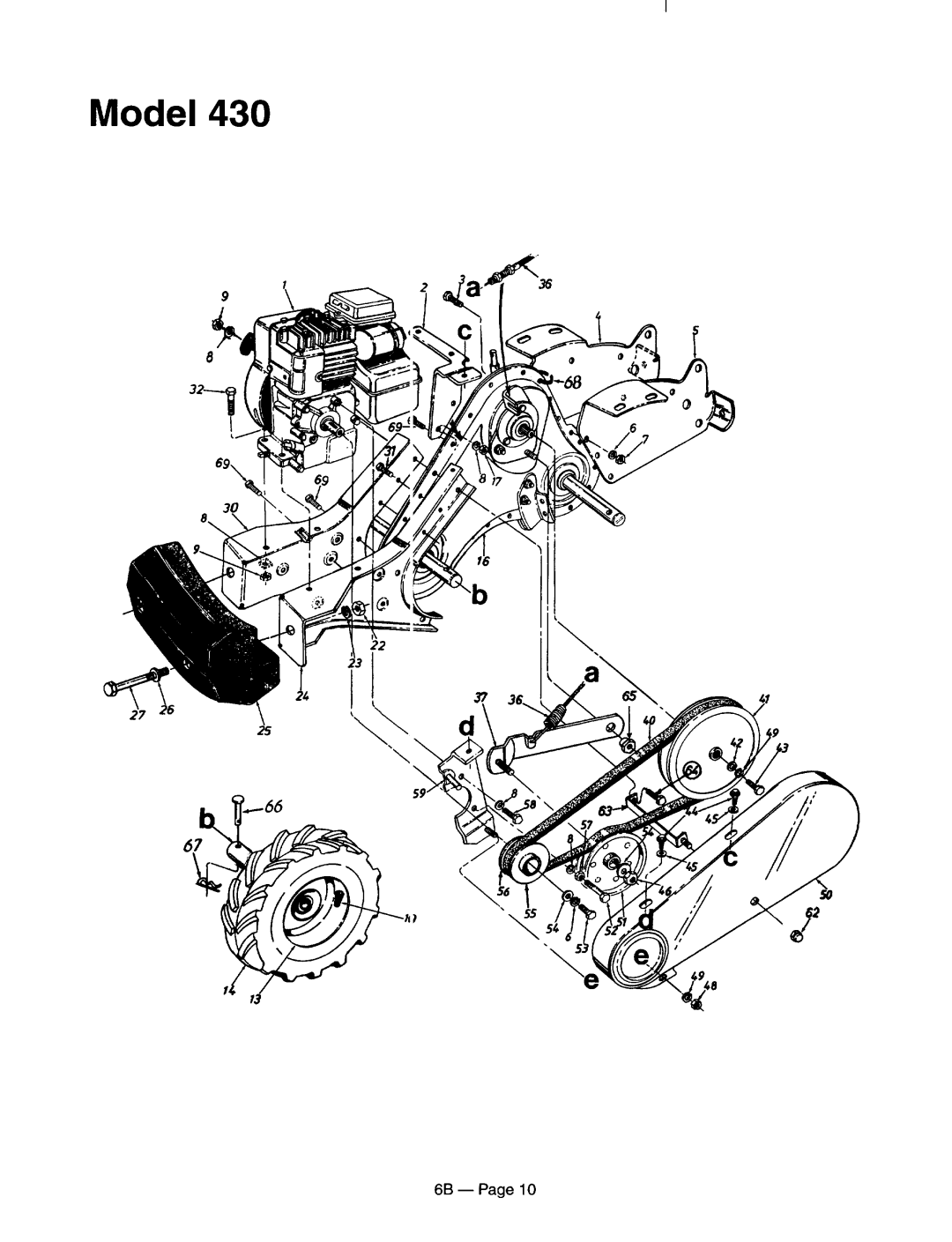 MTD 21A-420-000, 21A-430-000, 21A-448-401, 21A-410-000 manual 