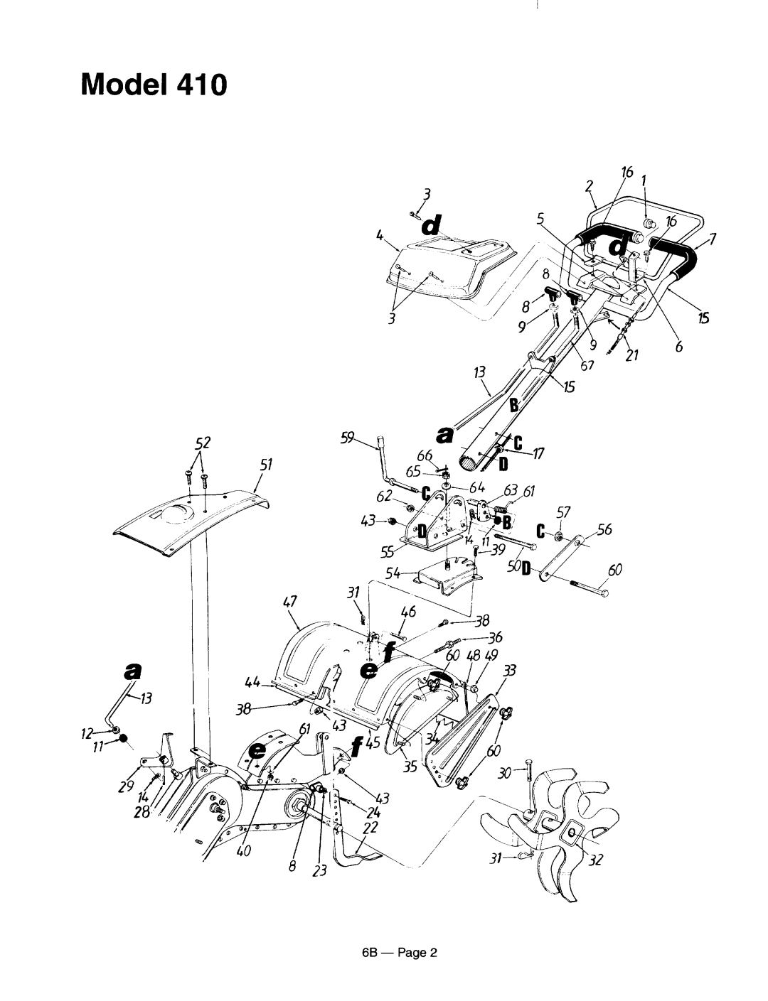 MTD 21A-420-000, 21A-430-000, 21A-448-401, 21A-410-000 manual 